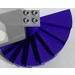 LEGO Dark Purple Spiral Staircase