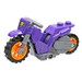 LEGO Темно-фіолетовий Stuntz Bike with Skull and Crossbones