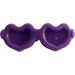 LEGO Dark Purple Sunglasses with Hearts