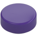 LEGO Dark Purple Tile 1 x 1 Round (98138)