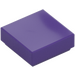 LEGO Dark Purple Tile 1 x 1 with Groove (3070)