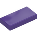 LEGO Dark Purple Tile 1 x 2 with Groove (3069)