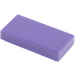 LEGO Dark Purple Tile 1 x 2 with Groove (3069 / 30070)