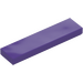 LEGO Dark Purple Tile 1 x 4 (2431)