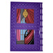 LEGO Dark Purple Tile 10 x 16 with Studs on Edges with Hogwarts Crest with Window with Curtains Sticker (69934)