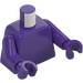 LEGO Dunkelviolett Torso mit Arme und Hände (73403 / 76382)