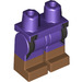 LEGO Dark Purple Vacation Batgirl Minifigure Hips and Legs (3815 / 36629)