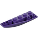 LEGO Dark Purple Wedge 2 x 6 Double Inverted Left (41765)