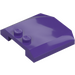 LEGO Dark Purple Wedge 4 x 4 Curved (45677)