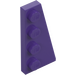 LEGO Dark Purple Wedge Plate 2 x 4 Wing Right (41769)