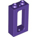 LEGO Dark Purple Window Frame 1 x 2 x 3 (3233 / 4035)