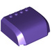 LEGO Dark Purple Windscreen 5 x 6 x 2 Curved (61484 / 92115)