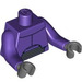 LEGO Dunkelviolett Zurg Torso (973 / 87858)