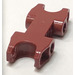 LEGO Dark Red Axle and Pin Connector with Ball Sockets and Smooth Sides (61053)