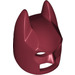 LEGO Dark Red Batman Cowl Mask with Angular Ears (10113 / 28766)