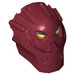 LEGO Dark Red Bionicle Toa Inika Jaller Head (56652)