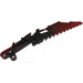 LEGO Dark Red Bionicle Vahki Staff of Confusion with Marbled Black (47335 / 55317)