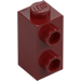 LEGO Dark Red Brick 1 x 1 x 1.6 with Two Side Studs (32952)