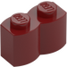 LEGO Dark Red Brick 1 x 2 Log (30136)