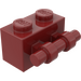 LEGO Dunkelrot Backstein 1 x 2 mit Griff (30236)