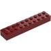 LEGO Dark Red Brick 2 x 10 (3006 / 92538)