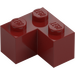 LEGO Dark Red Brick 2 x 2 Corner (2357)