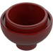 LEGO Dark Red Brick 2 x 2 Round Dome Inverted (15395)