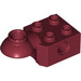 LEGO Dark Red Brick 2 x 2 with Horizontal Rotation Joint (48170 / 48442)