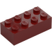 LEGO Dark Red Brick 2 x 4 (3001)
