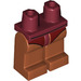 LEGO Dark Red Brick Minifigure Hips and Legs (3815 / 38171)