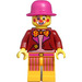 LEGO Dunkelrot Clown - Lego Brand Store 2022