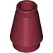 LEGO Dark Red Cone 1 x 1 with Top Groove (28701 / 59900)