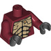 LEGO Donkerrood Craniac Torso (973 / 76382)