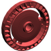 LEGO Dark Red Disk 5 x 5 with Notched Disk (32439)