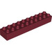 LEGO Rouge foncé Duplo Brique 2 x 10 (2291)