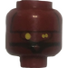 LEGO Dark Red EV-9D9 Head (Safety Stud) (3626 / 44973)