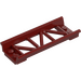 LEGO Dark Red Girder 2 x 8 with Edges (26022)