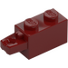 LEGO Dark Red Hinge Brick 1 x 2 Locking with Single Finger On End Horizontal (30541 / 53028)