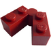 LEGO Donkerrood Scharnier Steen 1 x 4 Assembly