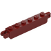 LEGO Dark Red Hinge Brick 1 x 6 with Fingers (30388 / 53914)