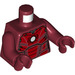 LEGO Dark Red Iron Man Mark 3 Minifig Torso (973 / 76382)