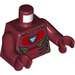 LEGO Dark Red Iron Man Minifig Torso (973 / 76382)