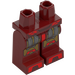 LEGO Dark Red Iron Man with Mark 7 Armor with Large Helmet Visor Minifigure Hips and Legs (73200 / 101686)