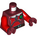 LEGO Dark Red Jango Fett Holiday Torso Assembly (76382)