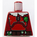 LEGO Dark Red Jango Fett, Holiday Torso without Arms (973)