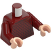 LEGO Tmavě červená Kevin McCallister Minifigurka Trup (973 / 76382)