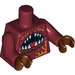 LEGO Rouge foncé Lobster Guardian Torse (76382 / 88585)