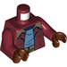 LEGO Dark Red Lucas Sinclair Minifig Torso (973 / 76382)