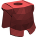 LEGO Rouge foncé Minifig Armour assiette (2587 / 33468)