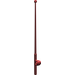 LEGO Dark Red Minifig Tool Fishing Rod (12 Studs) (2614 / 96858)